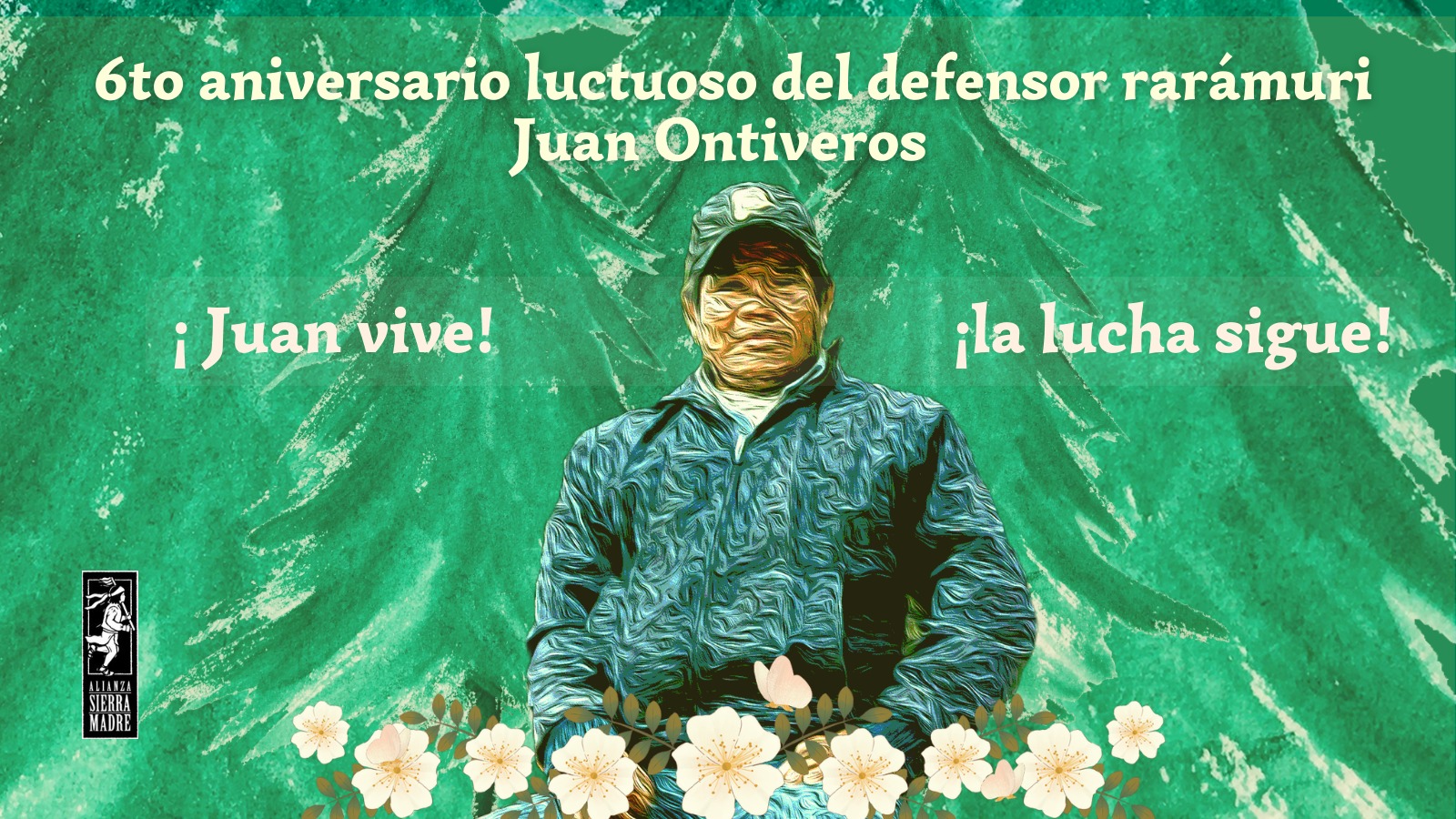 6to aniversario luctuoso del defensor rarámuri Juan Ontiveros Ramos